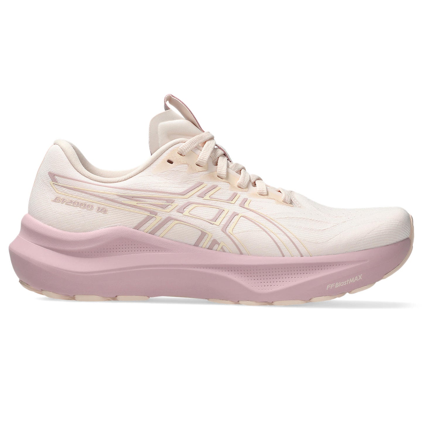 Womens Asics GT-2000 14 (Wide) side view