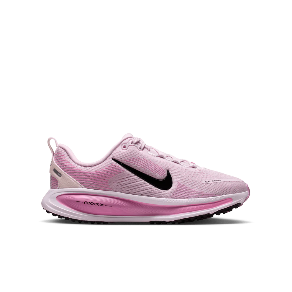Kids Nike Vomero 18 Bleached Lilac/Black - side view
