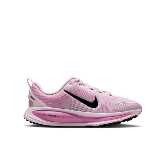 Kids Nike Vomero 18 Bleached Lilac/Black - side view