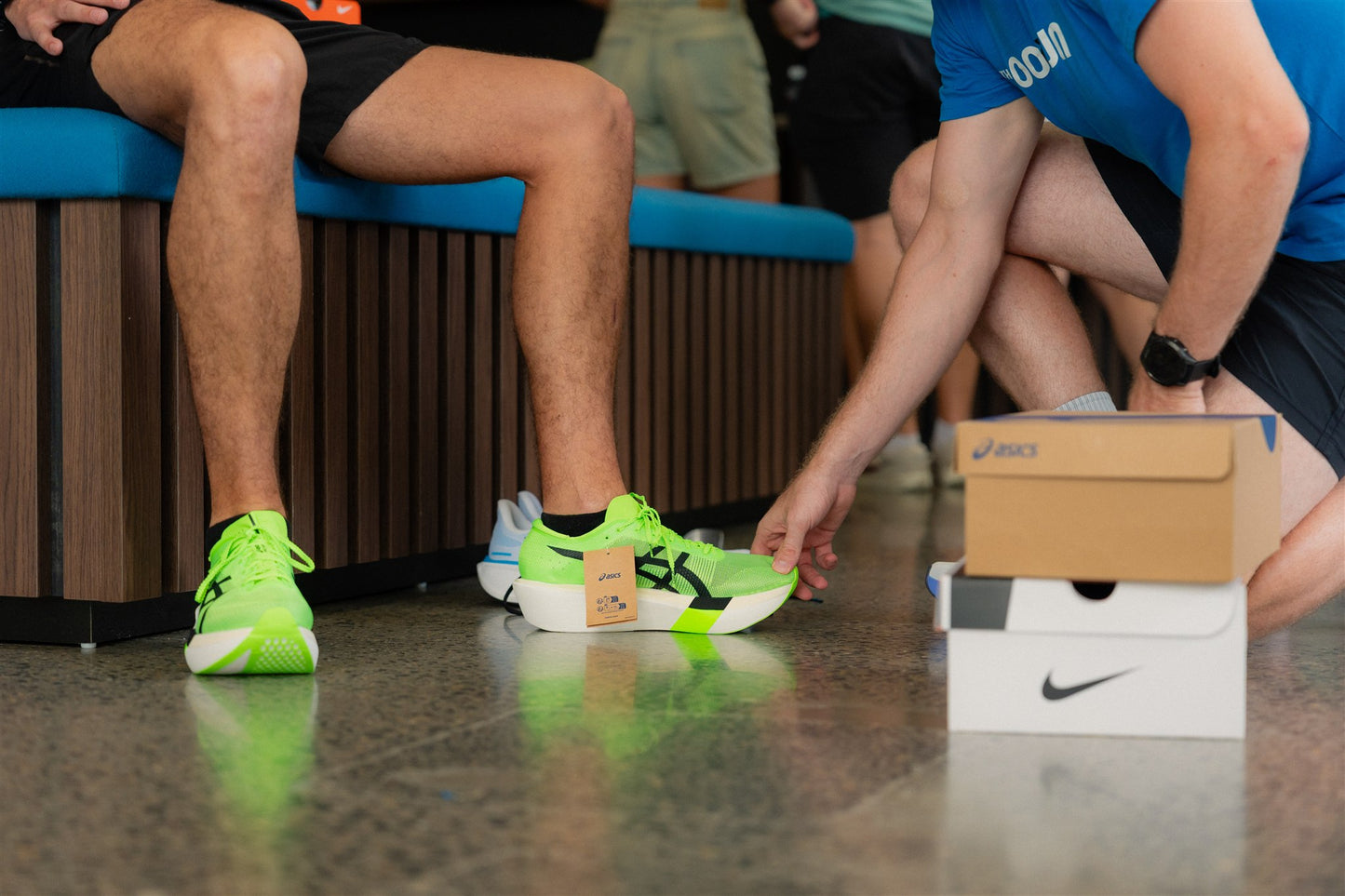 Book a shoe fitting with our running experts