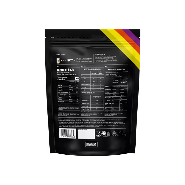 Precision Fuel Carb & Electrolyte Dink Mix