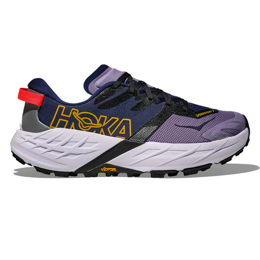 Womens Hoka Speegoat 7 Berry Jam side view